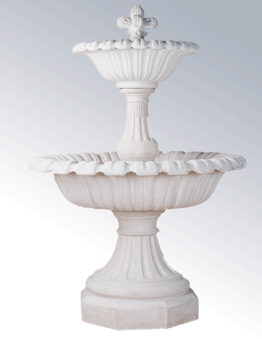 Tuscania Cast Stone Outdoor Garden Fountain Fountain Tuscan